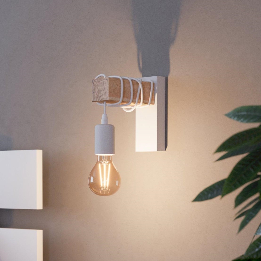 Eglo - Wandlamp TOWNSHEND 1xE27/10W/230V