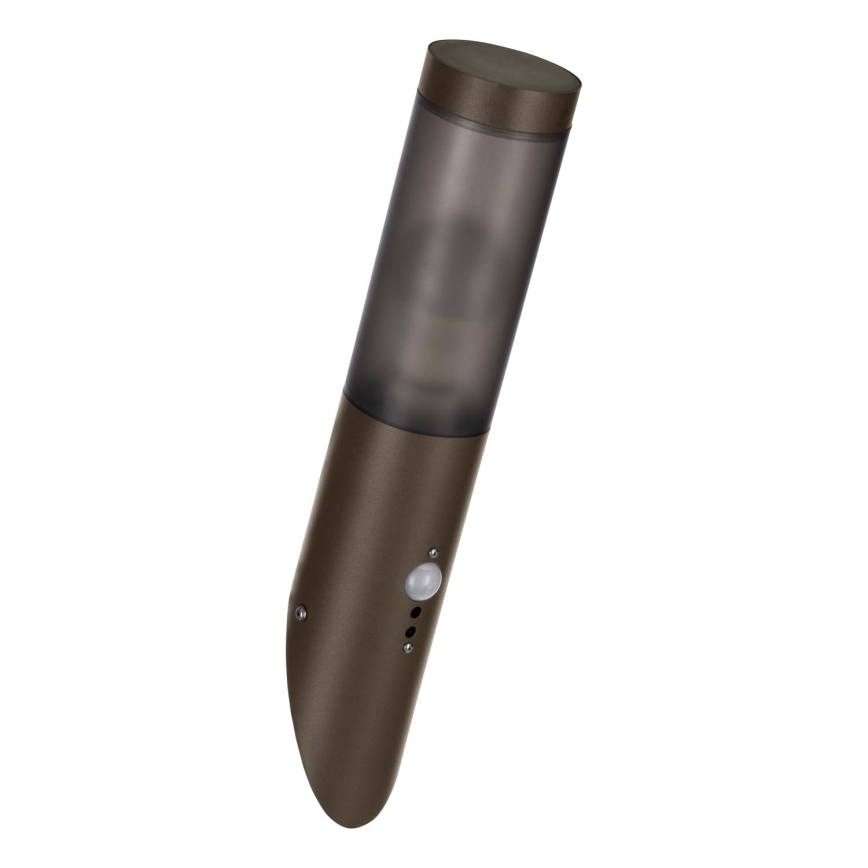 Eglo - Wandlamp voor buiten met sensor 1xE27/15W/230V IP44