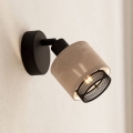 Eglo - Wandspot 1xE14/40W/230V zwart/beige