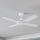 Eglo - Witte plafondventilator 52W/230V + afstandsbediening