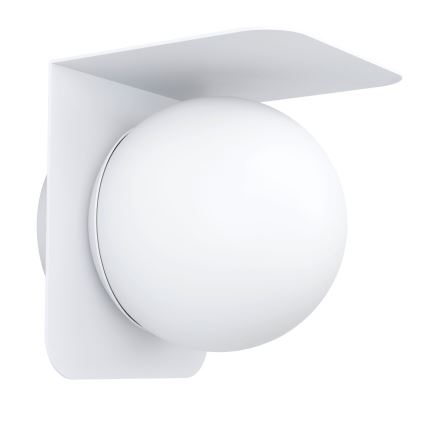 Eglo - Witte Wandlamp voor buiten 1x E27 / 15W / 230V IP44