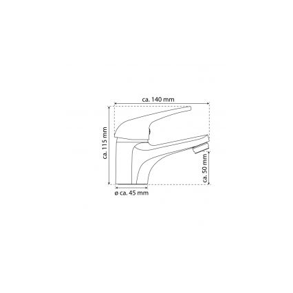 Eisl NI075CR - Wastafelkraan GRANDE VITA CLASSIC glanzend chroom