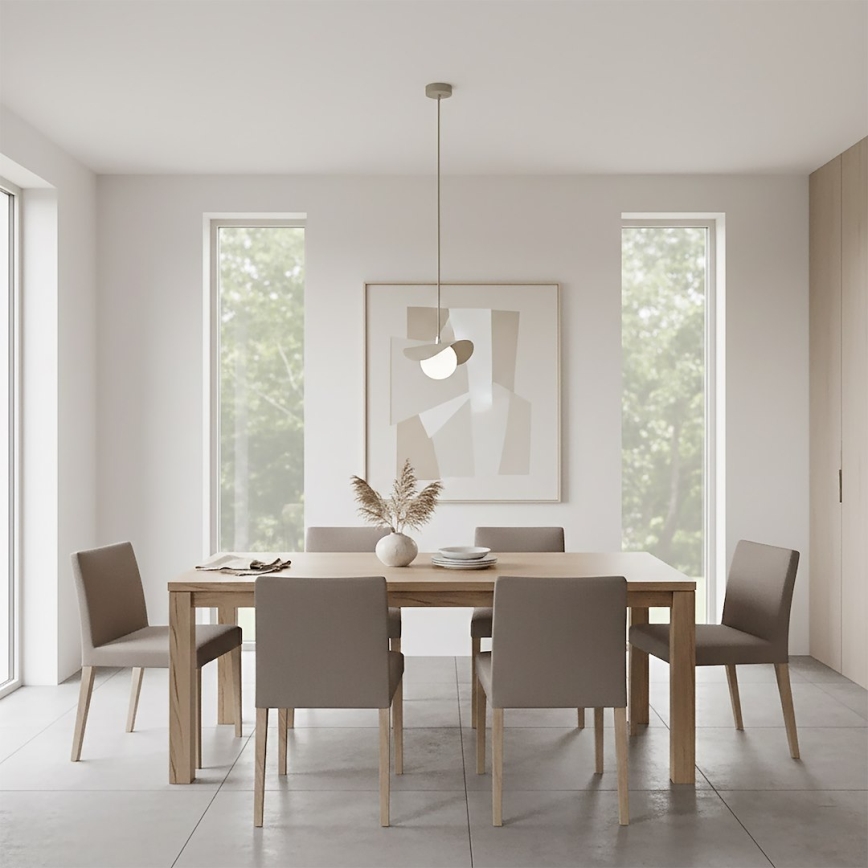 Elegante kabelhanglamp RITUAL 1xG9/8W/230V beige