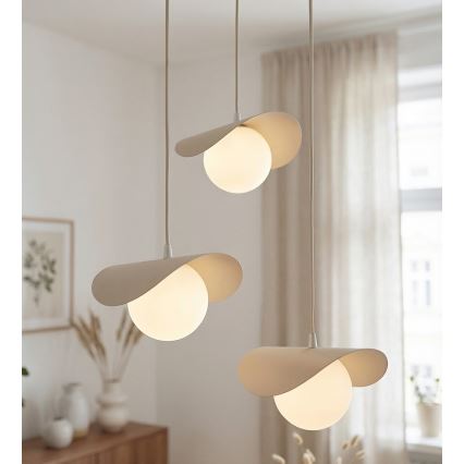 Elegante kabelhanglamp RITUAL 1xG9/8W/230V beige