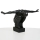 Elegante tafeldecoratie 25x41x20 cm, hars/zwart
