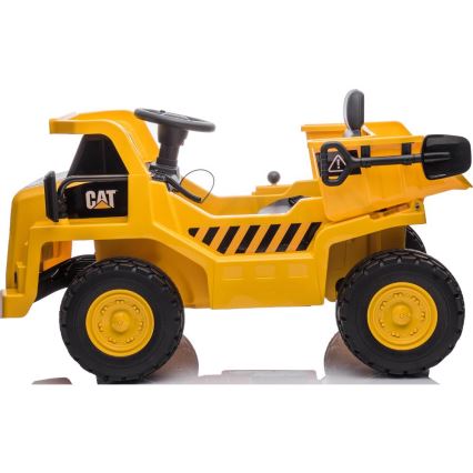 Elektrische auto Lader CAT 60W/4500 mAh geel/zwart