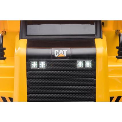 Elektrische auto Lader CAT 60W/4500 mAh geel/zwart