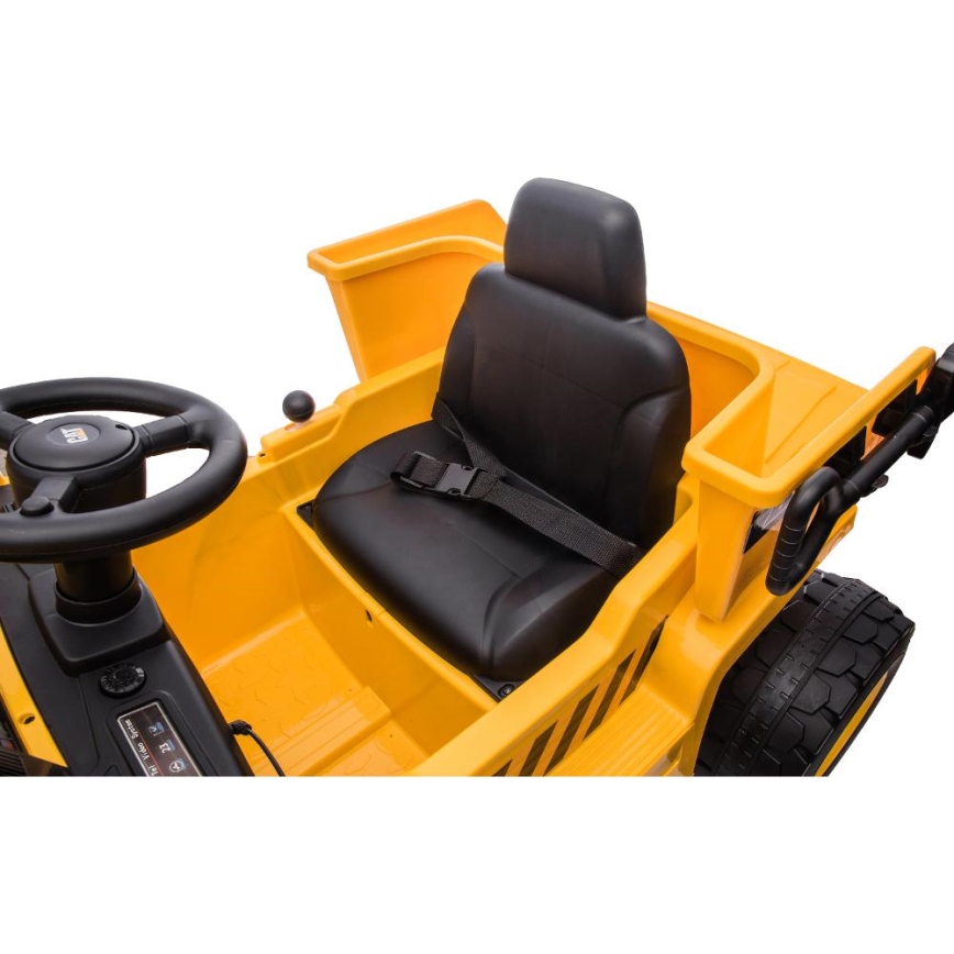 Elektrische auto Lader CAT 60W/4500 mAh geel/zwart