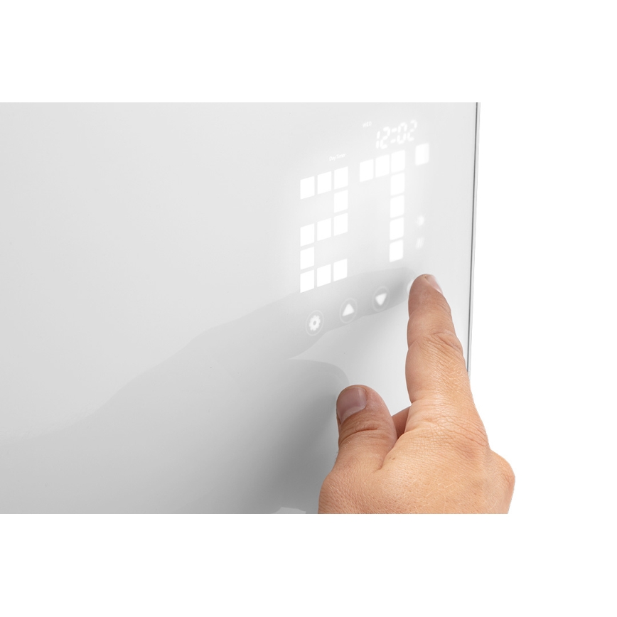 Elektrische directverwarmer/convector NEO 1000W Wi-Fi Tuya IP24 + afstandsbediening
