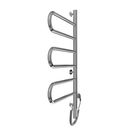 Elektrische draaibare handdoekdroger TRISTAR 80W/230V 80x44,5 cm IP44 RVS/glanzend chroom