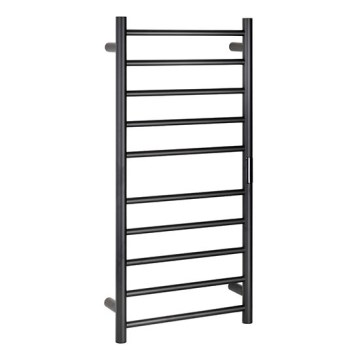 Elektrische handdoekdroger 45x96 cm 130W roestvrij staal/zwart