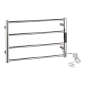 Elektrische handdoekdroger 56 x 37 cm, 63 W, roestvrij staal (RVS)