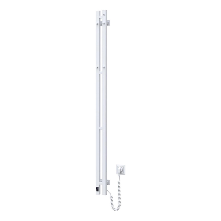Elektrische handdoekdroger met thermostaat SILOUETTE 200W/230V 150,6 cm IP44 wit rechts