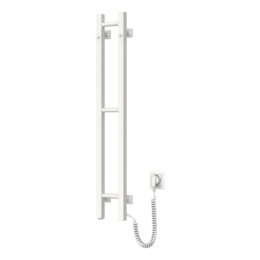 Elektrische handdoekdroger SILOUETTE 187W/230V 101,1 cm IP44 wit, rechts, vierkant