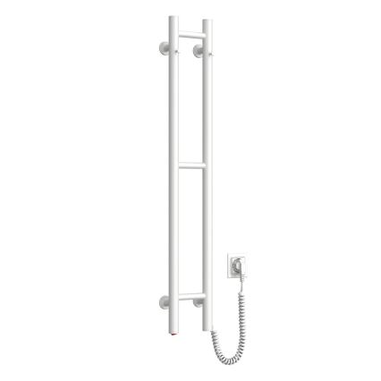 Elektrische handdoekdroger SILOUETTE 46W 100x16 cm wit rechts