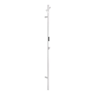 Elektrische handdoekdroger (stangmodel) 172 cm, 46 W, wit