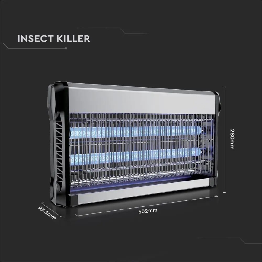 Elektrische Insectenverdelger 2x 15W / 230V 100m2