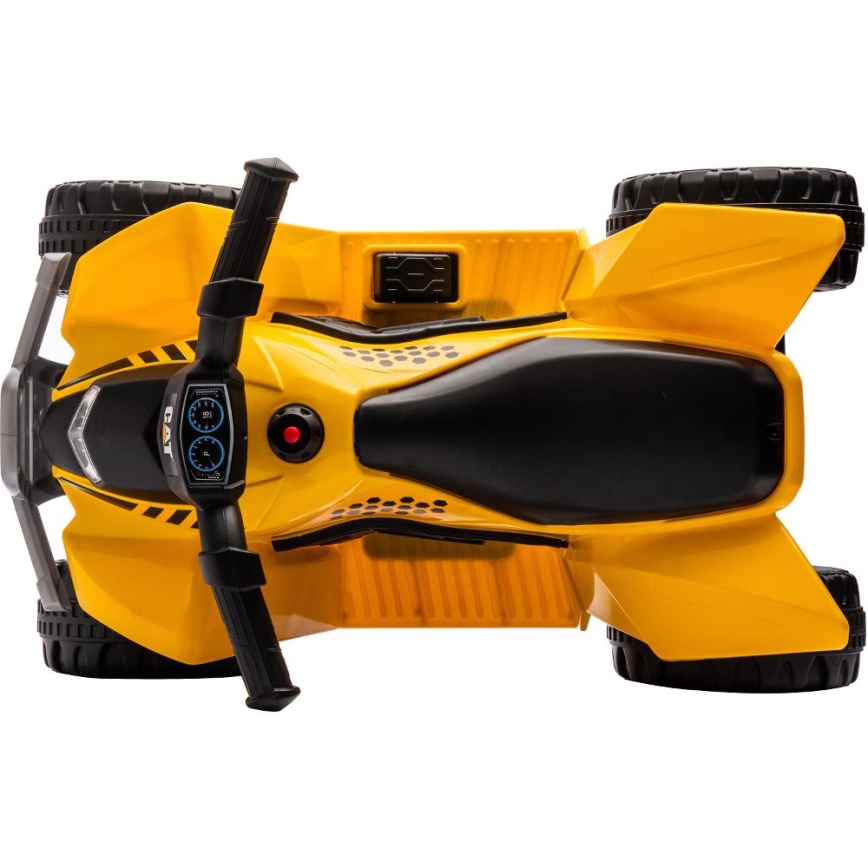 Elektrische quad CAT 30W/4000 mAh geel/zwart
