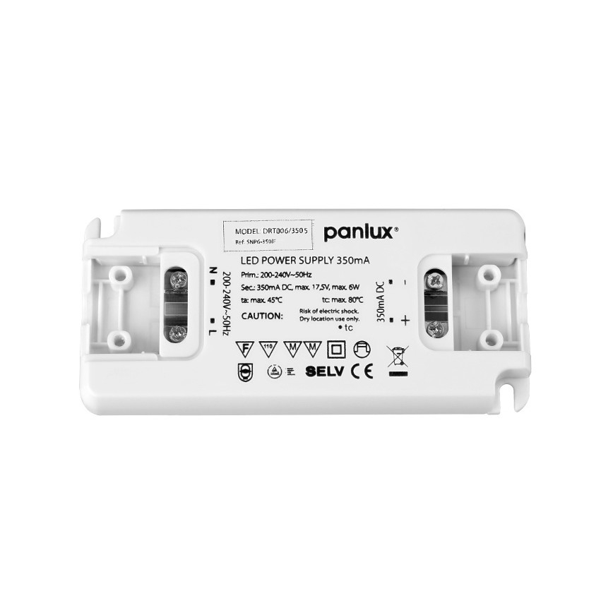 Elektronische LED Tussenschakelaar DRIVER 6W/350mA/230V