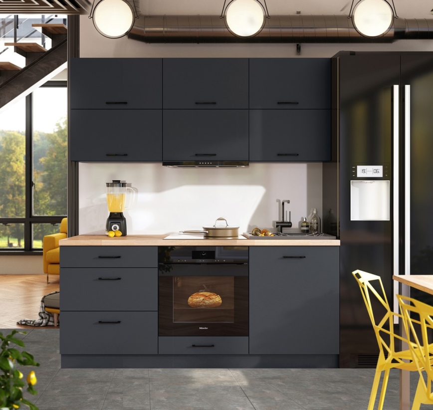 ELISE Keuken unit 180 cm grafiet