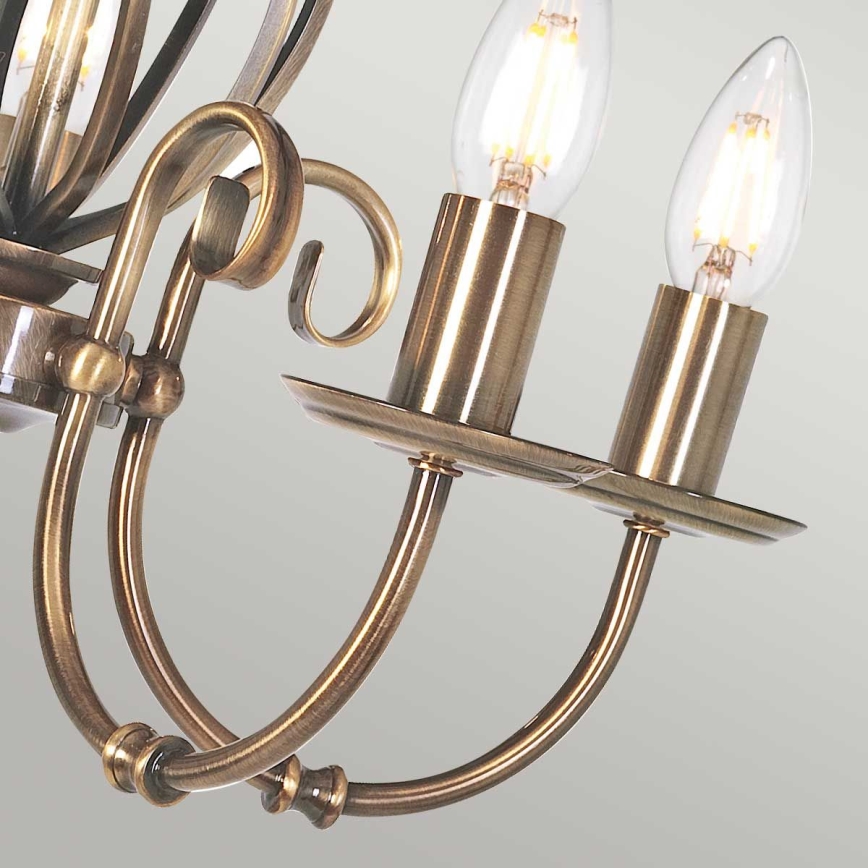 Elstead - Hanglamp aan een ketting ARTISAN 5xE14/60W/230V