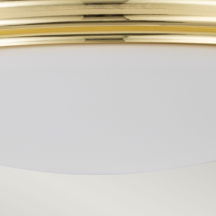 Elstead - LED Badkamer plafondlamp BROMPTON 1xGX53/5,7W/230V IP44 goud