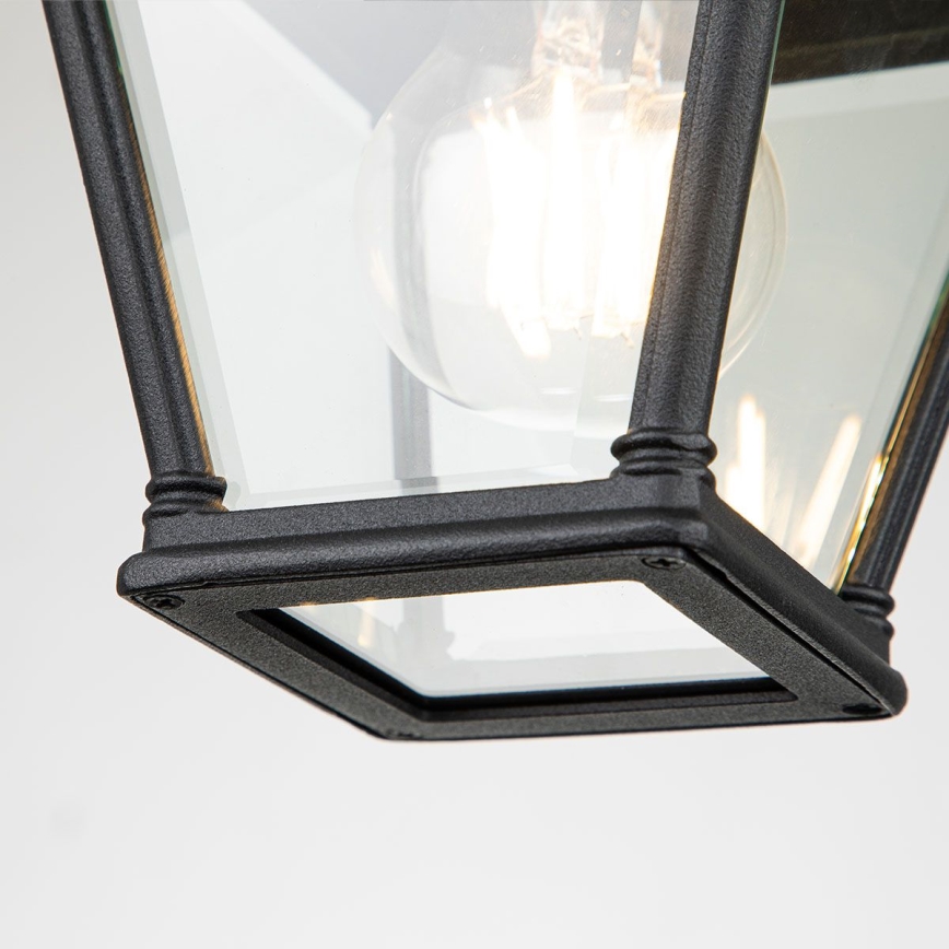 Elstead - Buitenplafondlamp BAYVIEW 1xE27/60W/230V IP44 zwart