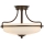 Elstead - Bevestigde hanglamp GRIFFIN 3xE27/100W/230V brons