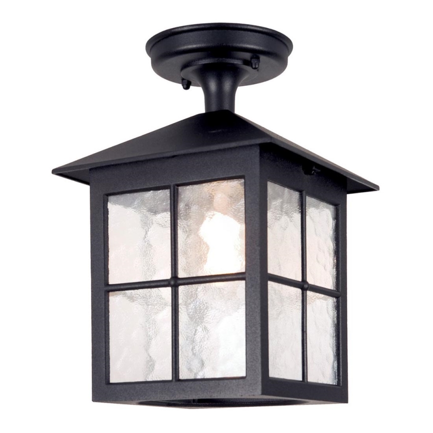 Elstead BL18A-BLACK - Hanglamp  voor buiten voor Oppervlak Montage WINCHESTER 1xE27/100W/230V IP43