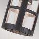 Elstead BL21A-BLACK - Hanglamp voor Buiten voor Oppervlak Montage HEREFORD 1xE27/100W/230V IP43