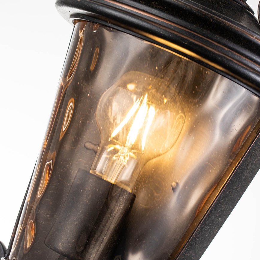 Elstead - Buitenwandlamp BALTIMORE 1xE27/60W/230V IP44 bronskleurig