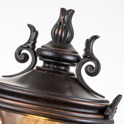 Elstead - Buitenwandlamp BALTIMORE 1xE27/60W/230V IP44 bronskleurig