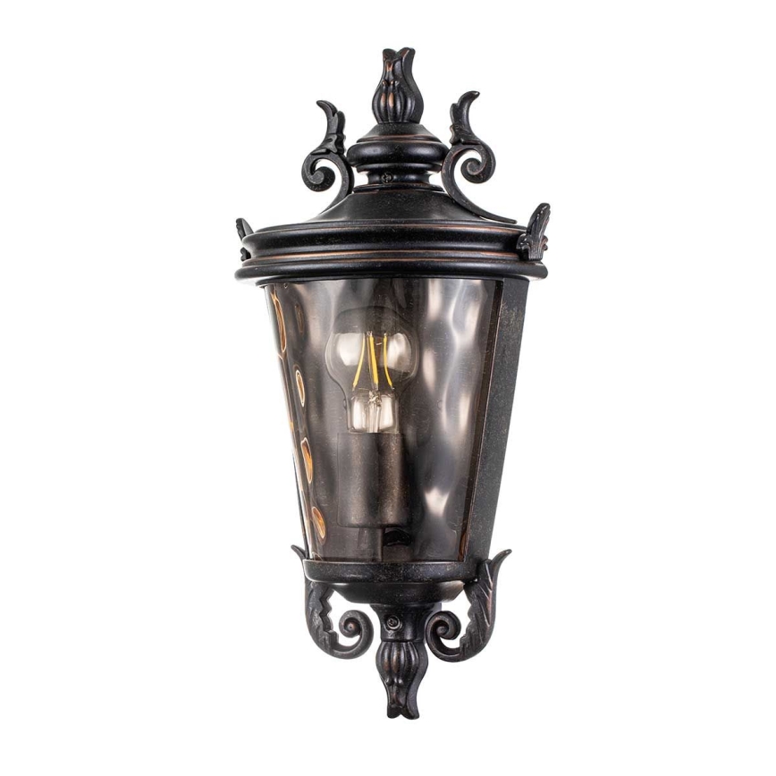 Elstead - Buitenwandlamp BALTIMORE 1xE27/60W/230V IP44 bronskleurig