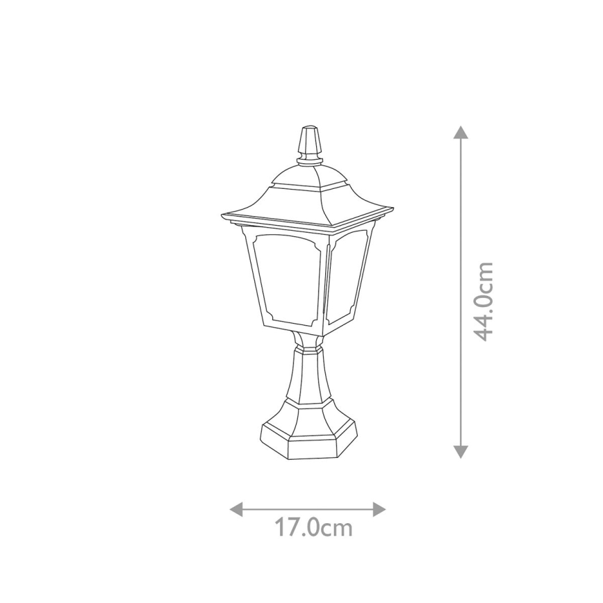 Elstead - Buitenlamp CHAPEL 1xE27/100W/230V IP44