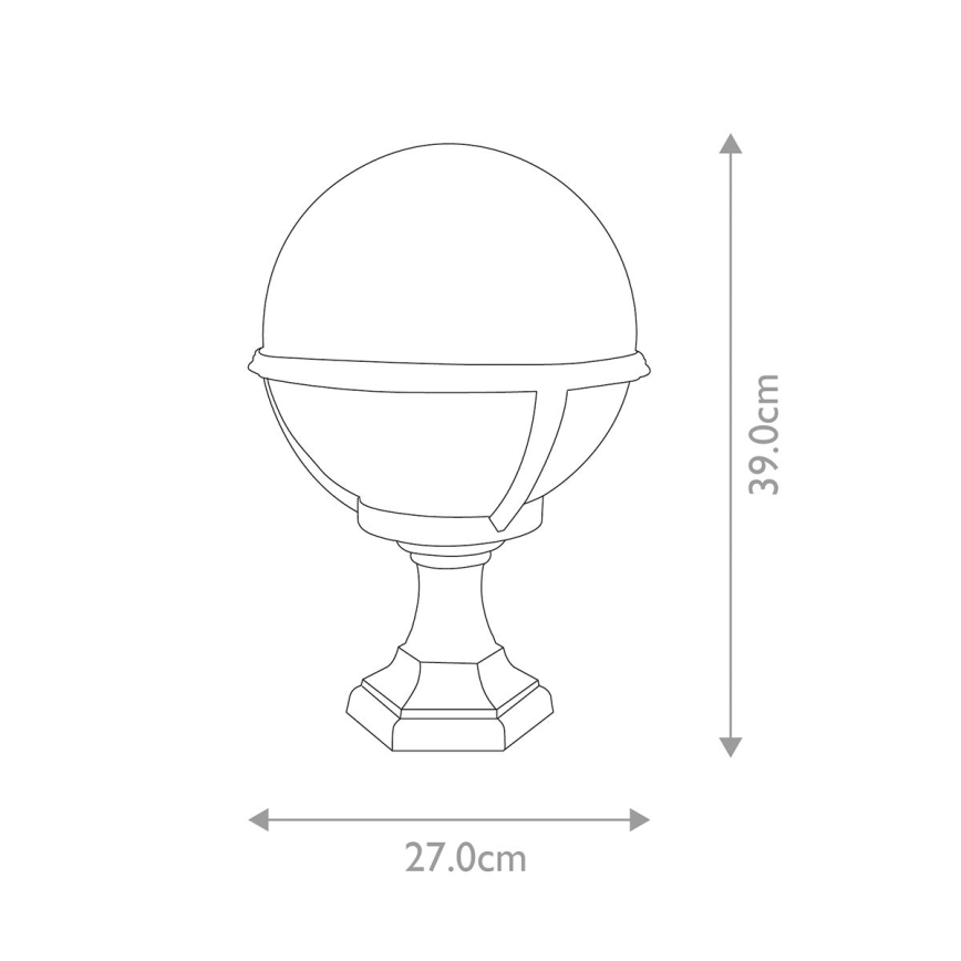 Elstead - Buitenlamp GLENBEIGH 1xE27/100W/230V IP44