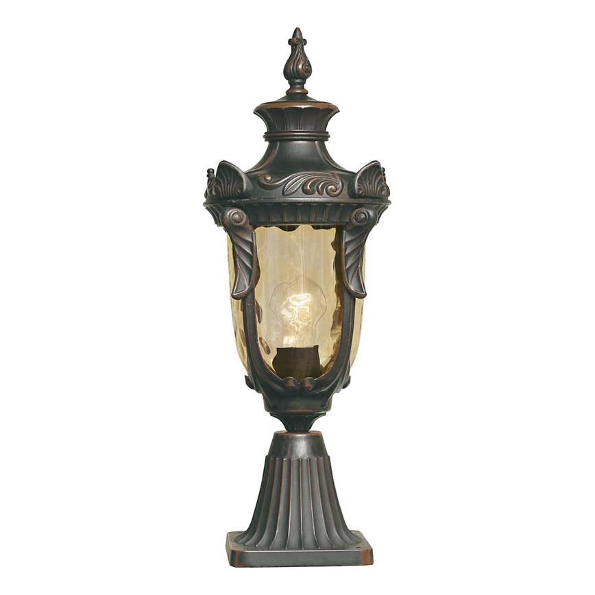 Elstead - Buitenlamp PHILADELPHIA 1xE27/60W/230V IP44 bronskleurig