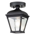 Elstead - Buitenplafondlamp BAYVIEW 1xE27/60W/230V IP44 zwart