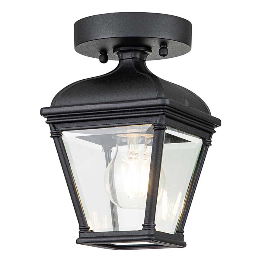 Elstead - Buitenplafondlamp BAYVIEW 1xE27/60W/230V IP44 zwart