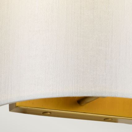 Elstead - Muurlamp COOPER 1xE27/60W/230V goudkleurig