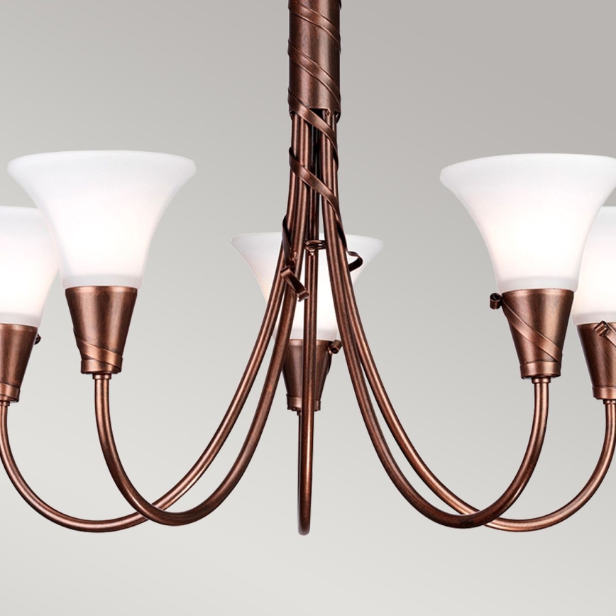 Elstead - Hanglamp aan een ketting EMILY 5xE14/40W/230V