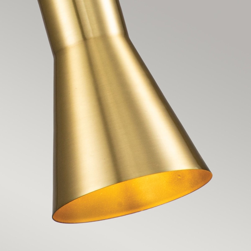 Elstead - Hanglamp aan een koord ETOILE 1xE27/60W/230V diameter 13,3 cm goud