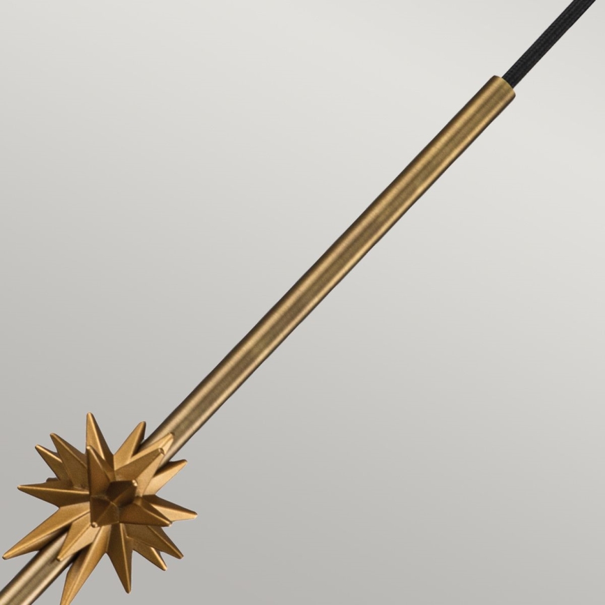 Elstead - Hanglamp aan een koord ETOILE 1xE27/60W/230V diameter 13,3 cm goud
