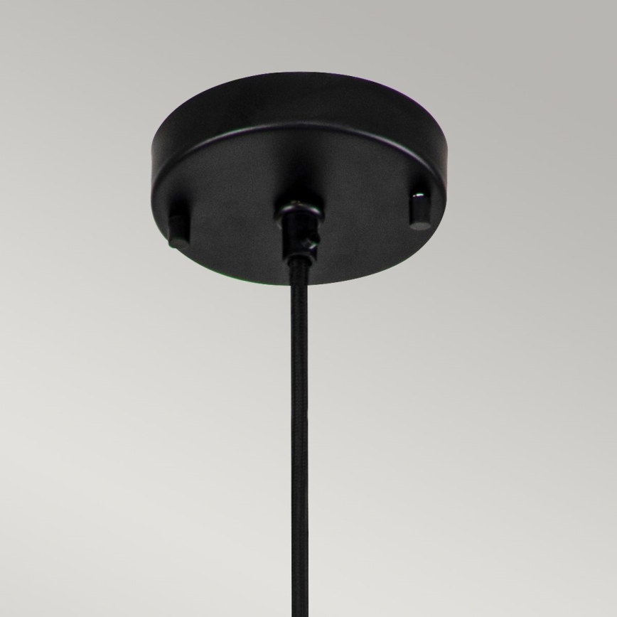 Elstead - Hanglamp aan een koord ETOILE 1xE27/60W/230V diameter 13,3 cm zwart