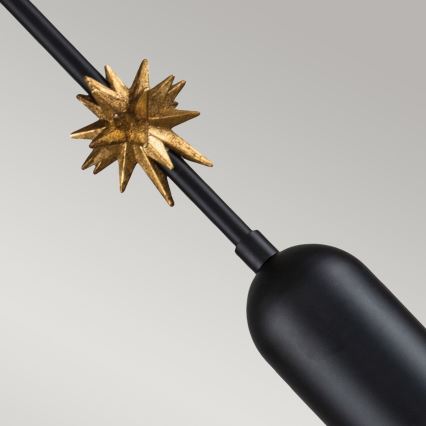 Elstead - Hanglamp aan een koord ETOILE 1xE27/60W/230V diameter 13,3 cm zwart