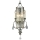Elstead FE-GIANNA3W - Kristallen wandlamp GIANNA 3xE14/60W/230V