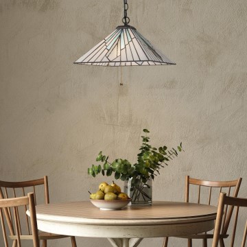 Elstead - Hanglamp aan een ketting ALDERLEY 2xE27/60W/230V