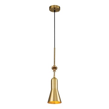Elstead - Hanglamp aan een koord ETOILE 1xE27/60W/230V diameter 13,3 cm goud
