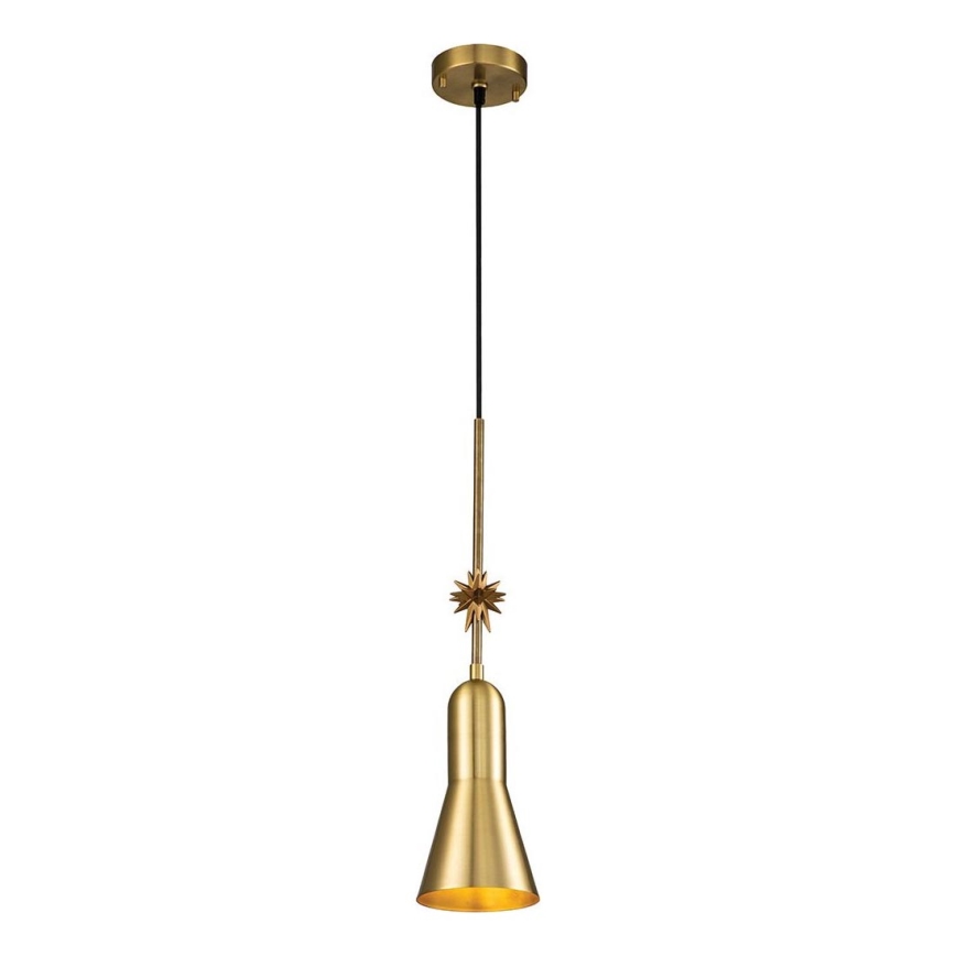 Elstead - Hanglamp aan een koord ETOILE 1xE27/60W/230V diameter 13,3 cm goud
