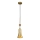 Elstead - Hanglamp aan een koord ETOILE 1xE27/60W/230V diameter 13,3 cm goud