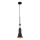 Elstead - Hanglamp aan een koord ETOILE 1xE27/60W/230V diameter 13,3 cm zwart